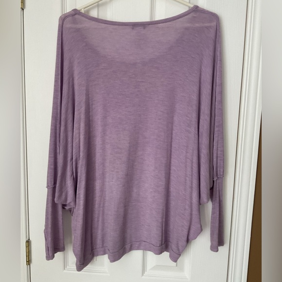 🆕 Naked Zebra Lavender Oversized Long-Sleeved Top - Picture 9 of 14